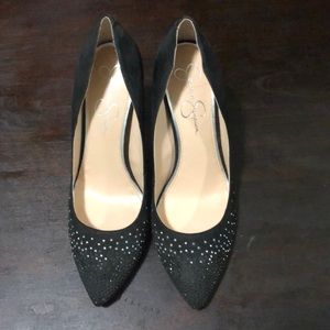 Jessica Simpson black heel